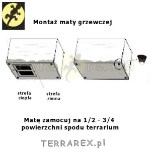 Montaz-maty-grzewczej-w-terrarium-Terrarex