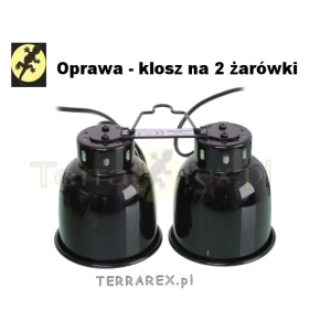 MINI-LAMPA-DUET-na-2-zarowki-40W-OPRAWA-do-terrarium-Black